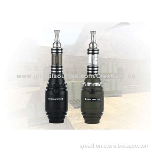 2014 E Cigarette, Cool Fire II, Grenade Shape in Stock, Fast Delivery, On/Off Battery Switch